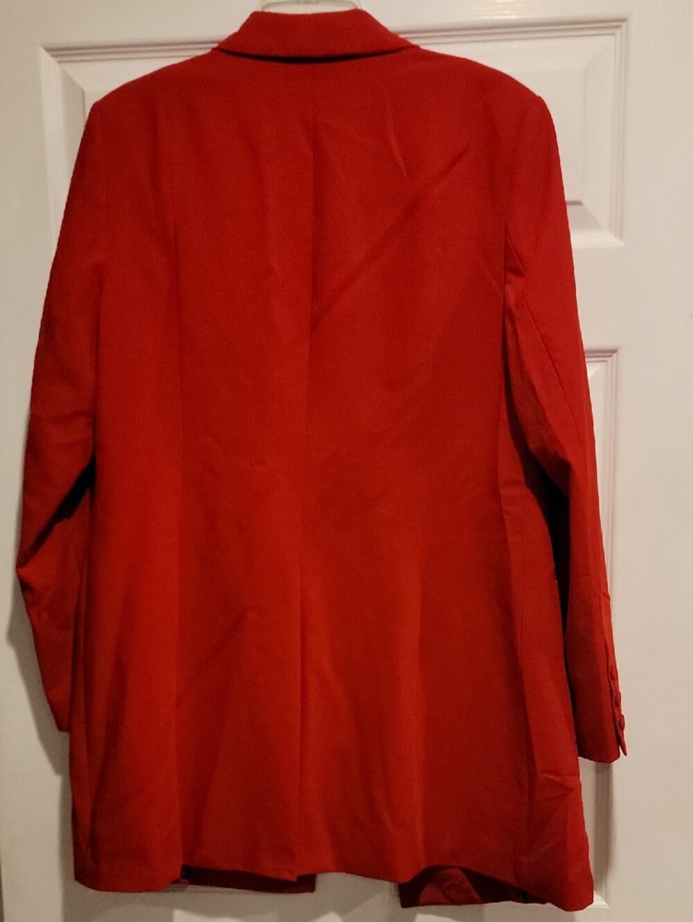 Calvin Klein Red Single-Button Blazer - Picture 6 of 6